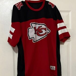 NFL Kansas City Chiefs Red and Black Jersey